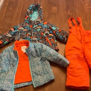 Cat & Jack Ski Set - 3 Piece